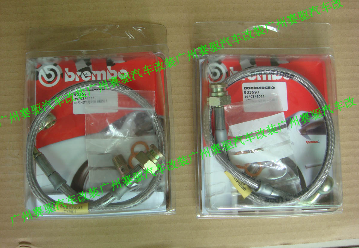 奔馳G55/G500升級意大利BREMBO 8活塞競技版剎車套裝 配套380MM剎車盤