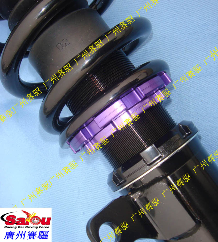 奇瑞旗云改裝D2避震 改裝絞牙避震 D2避震 36段阻尼 高低可調 軟硬可調