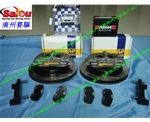 英菲尼迪G25升級(jí)AP5000+競(jìng)技版剎車(chē) G25專(zhuān)用競(jìng)技版剎車(chē)卡鉗 4活塞鮑魚(yú)