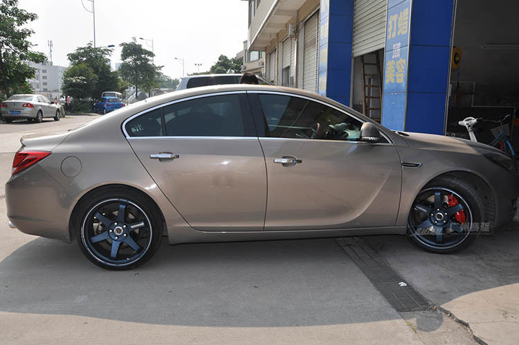 別克君威剎車改裝升級AP9040剎車卡鉗