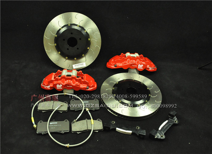 改裝英國原裝進口AP8522剎車高性能大六活塞剎車系統套件