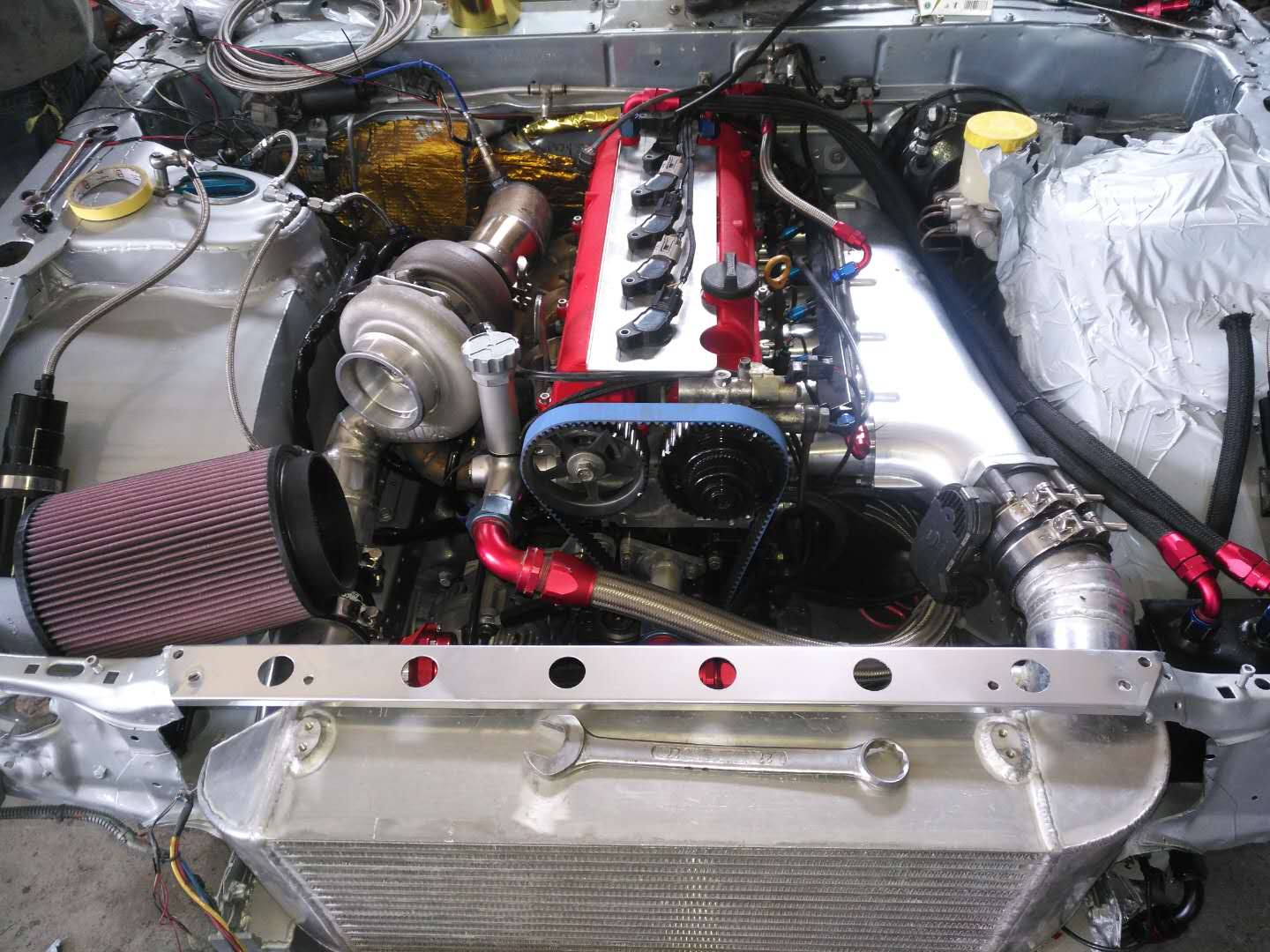 備戰(zhàn)北京D1漂移賽！1000匹馬力發(fā)動(dòng)機(jī)