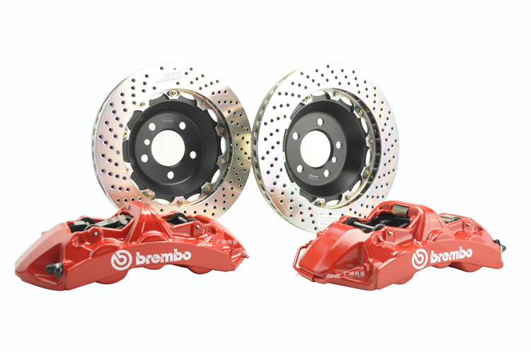 日產G35 G37 350Z 370Z等車型升級BREMBO GT版剎車套件 競技版大六活塞剎車鮑魚