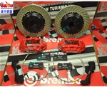寶馬X1改裝BREMBO GT四剎車套裝  競(jìng)技版大四活塞卡鉗