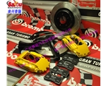 奔馳G500升級(jí)BREMBO F50剎車(chē)套裝大四活塞卡鉗頂級(jí)剎車(chē)配置