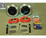 奔馳GL450升級(jí)AP5200性能版剎車(chē)套裝大四活塞剎車(chē)卡鉗